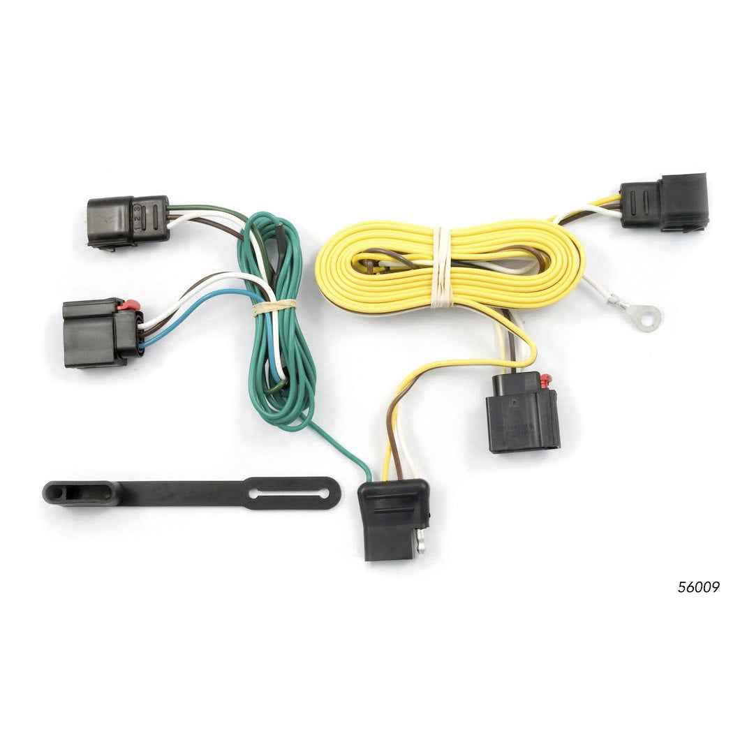 CURT 56009 Custom 4-Way Flat Wiring - Jeep Grand Cherokee