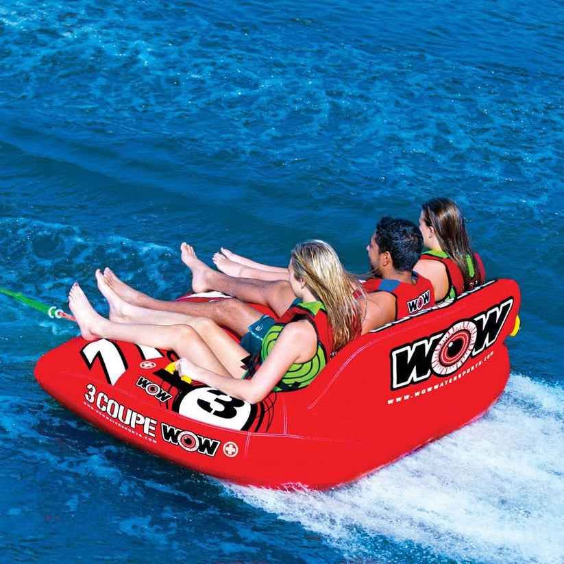 World of Watersports 21-1080 Towable Tube - 1–3 Riders