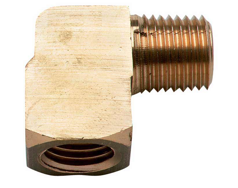 Moeller 033206-10 Brass 3/8 NPT Elbow Adapter