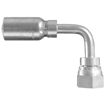 Dayco Products Inc 116330 Crimp-On 1/4 Inch (-4 AN) Silver - image 1