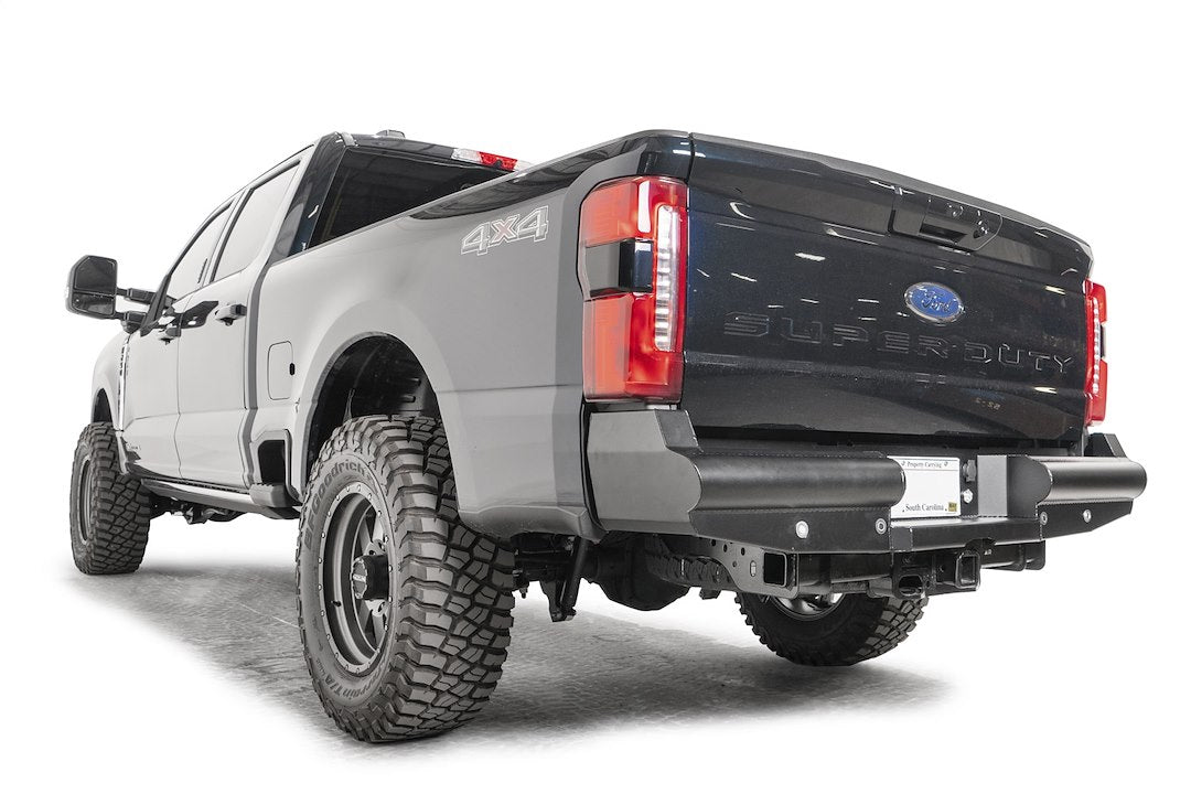 Fab Fours FS23-U5950-1 Black Steel Elite Rear Bumper