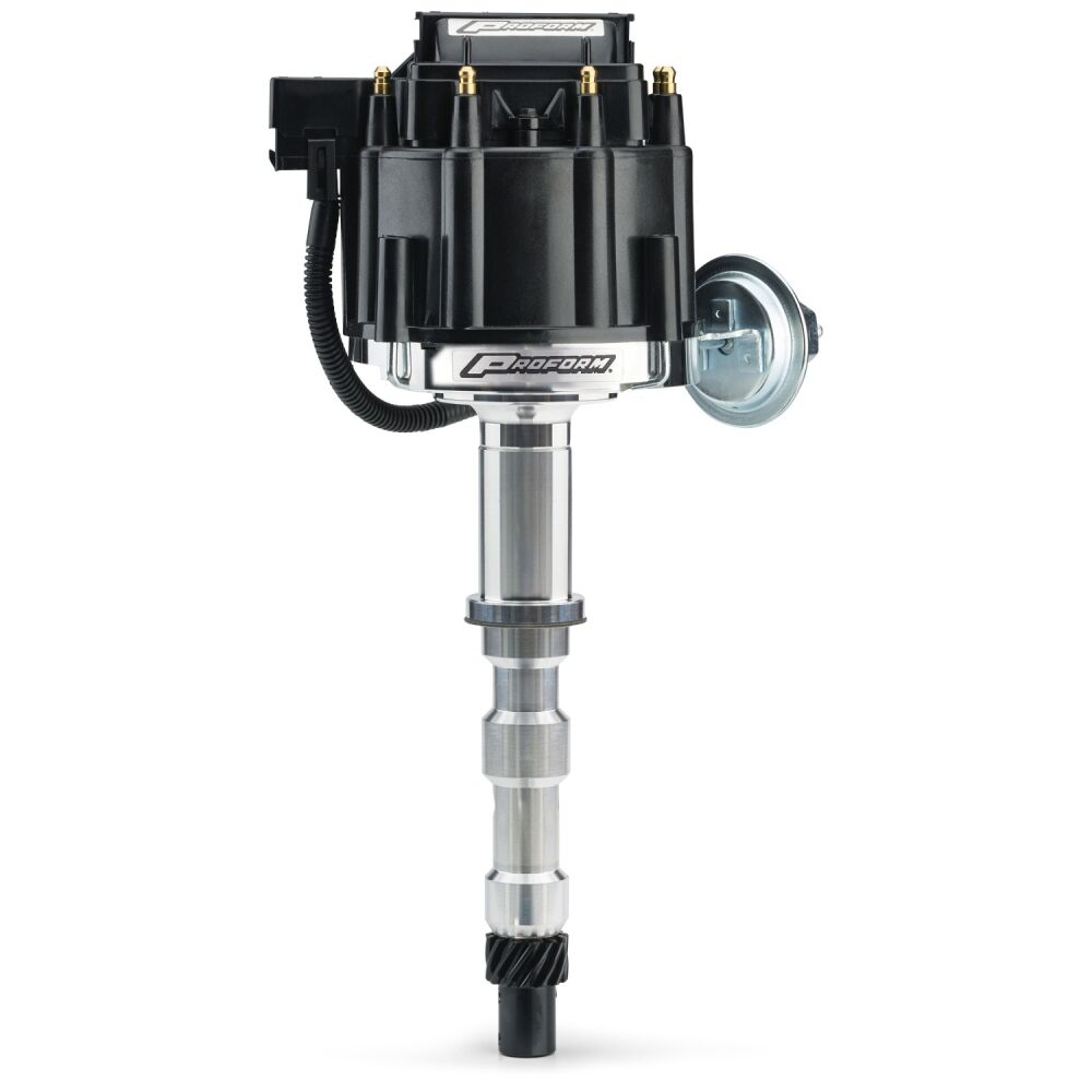 Proform Parts 67041 Distributor with Coil and Black Cap