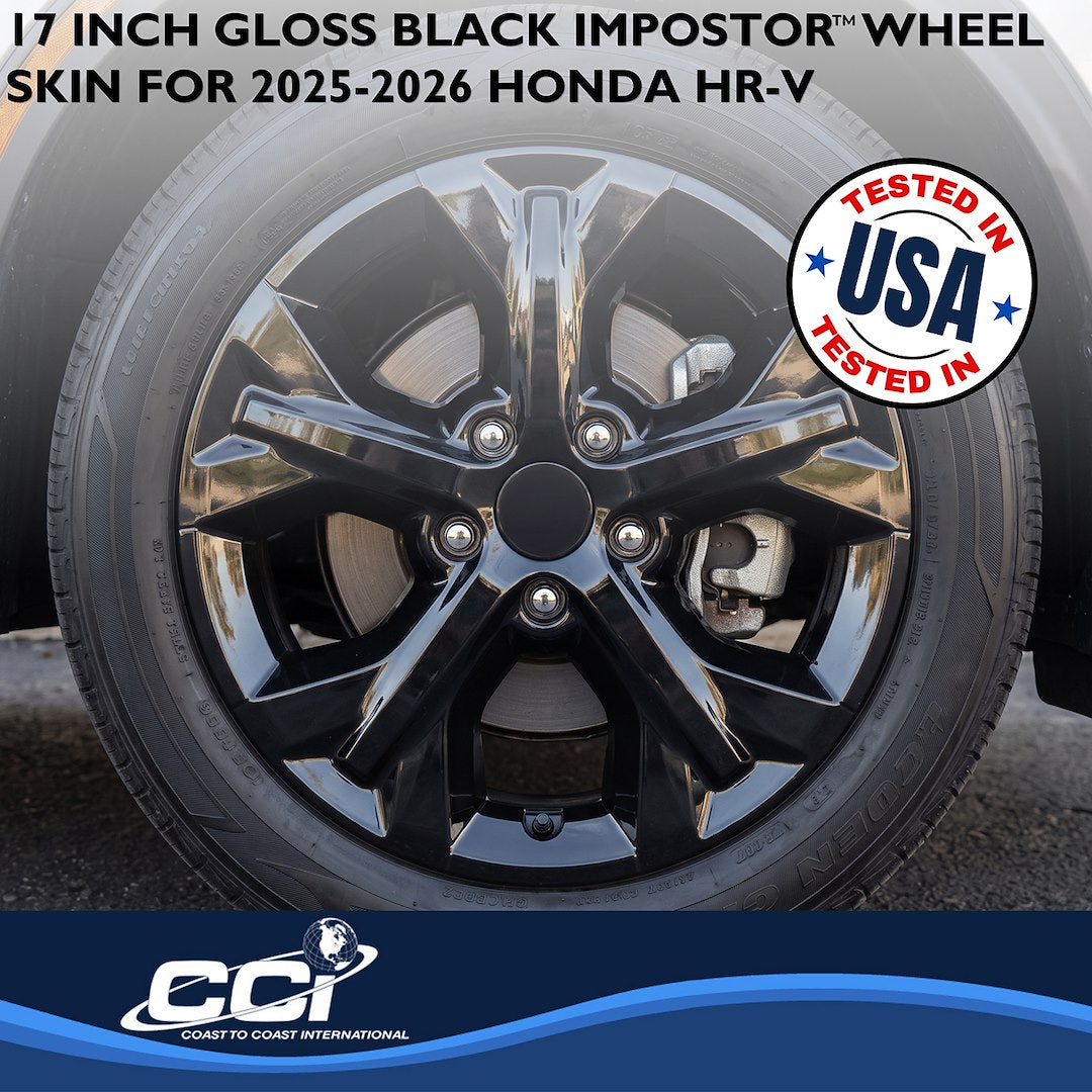 Coast To Coast IMP536BLK 17-Inch Gloss Black Wheel Skins - image 3