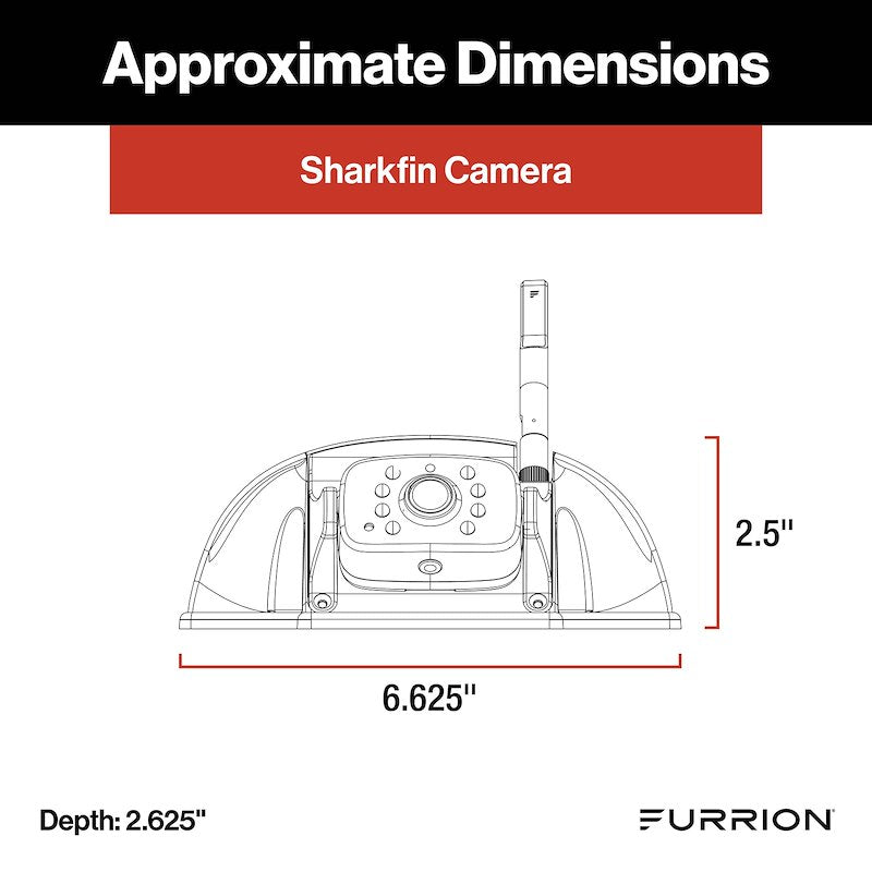 Furrion 2021124366 Vision S+ Sistema de cámara para RV de 7 pulgadas