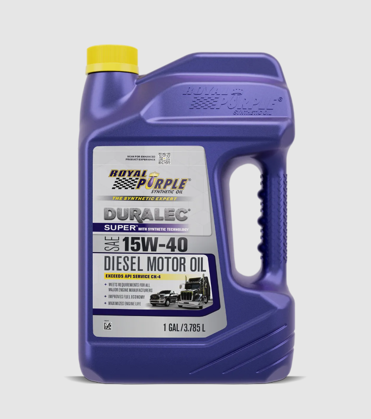 Royal Purple 04154 Duralec Super 15W-40 Oil, 1 Gal