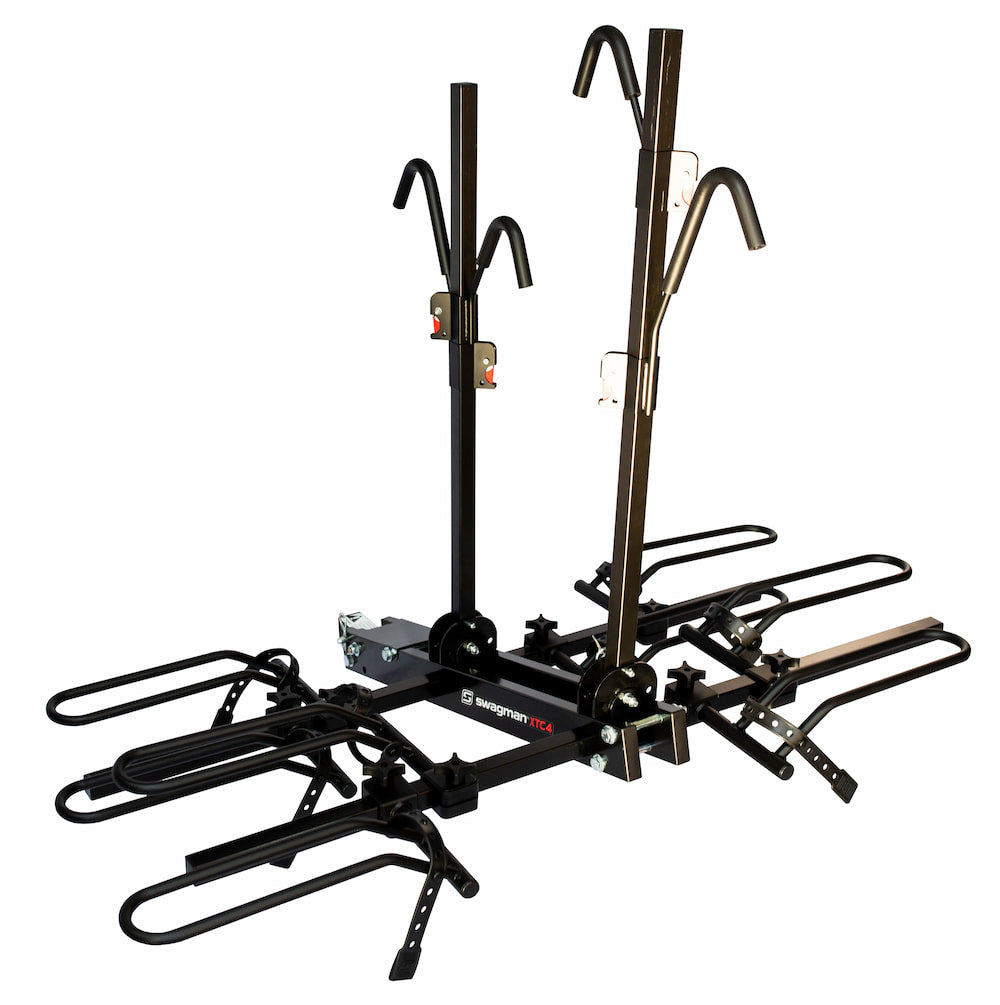 Swagman 64665 4-Bike Hitch Rack - 140 lb