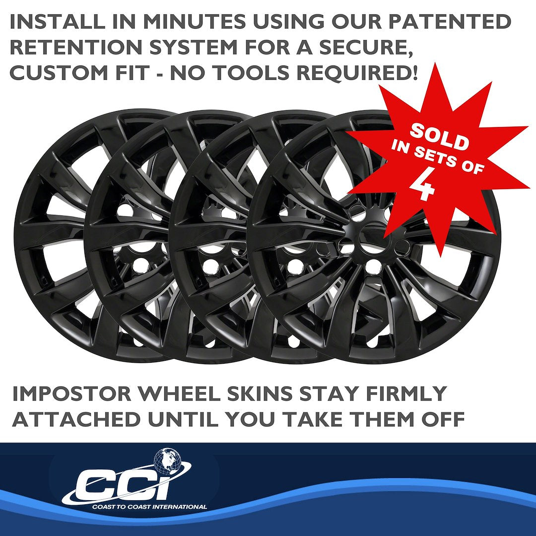 Coast To Coast IMP381BLK Black 300 Impostor Wheel Skins - image 4