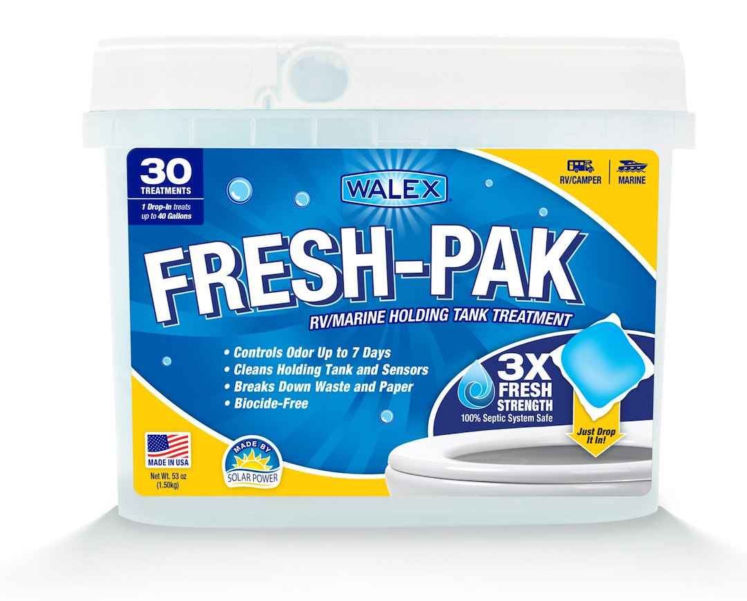 Walex FRESHPAK30 RV Holding Tank Treatment - 30-Treatment Tub