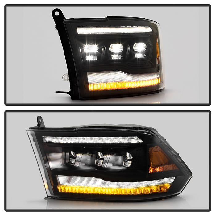 Spyder 5088673 Apex LED Projector Headlight Assembly