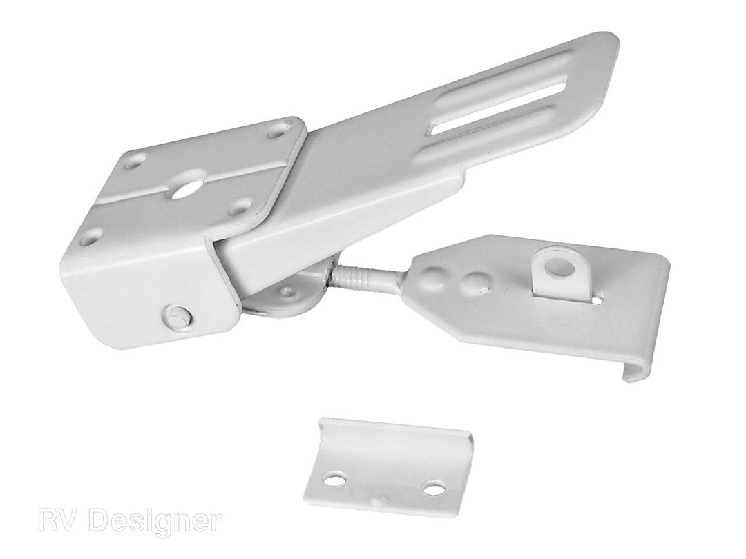 RV Designer Entry Door Latch (E316) – Color: White