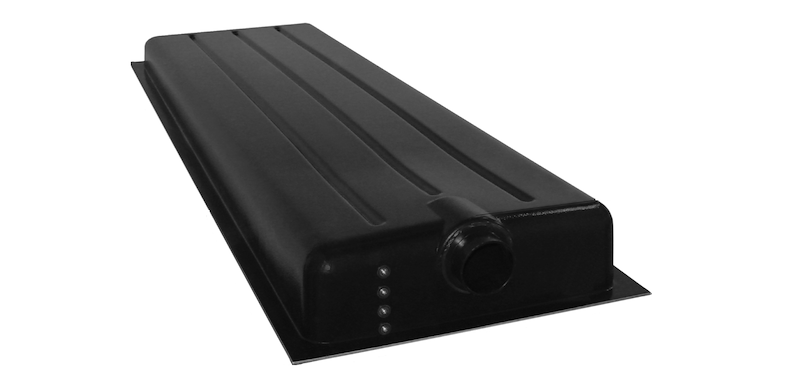 28 Gallon Waste Holding Tank – 70" L x 24" W x 6-1/2" H – 12425