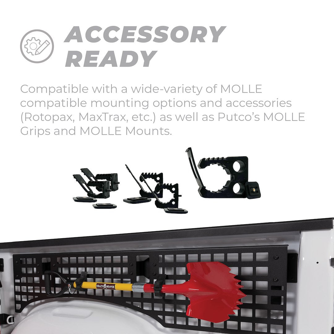 Putco 195513 MOLLE Truck Bed Cargo Panel