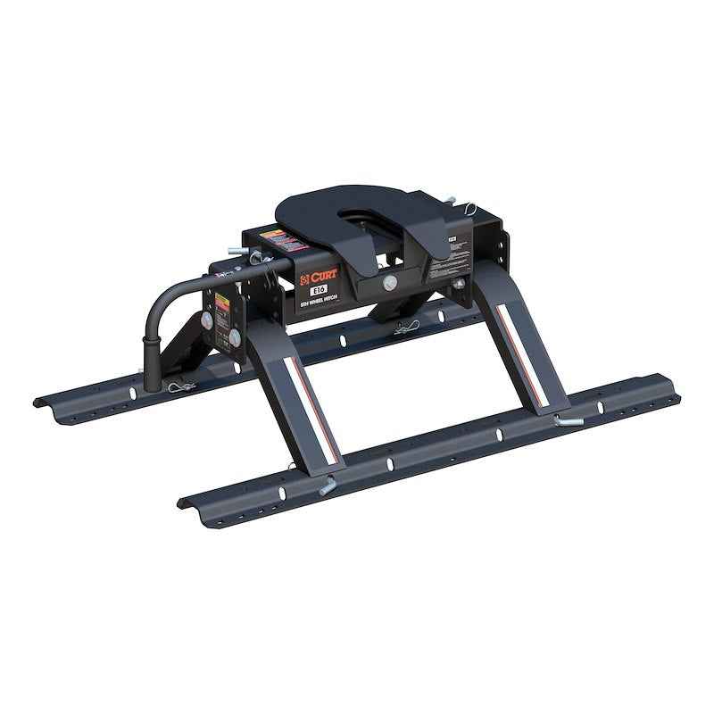 CURT 16116 E16 16K Fifth Wheel Hitch with Legs & Base Rails