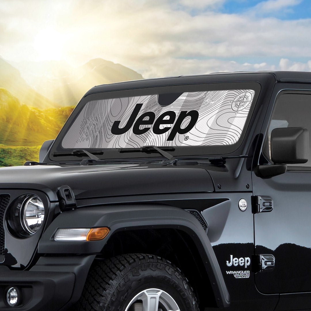 Plasticolor 002791R01 Jeep Ducked Wrangler Sunshade