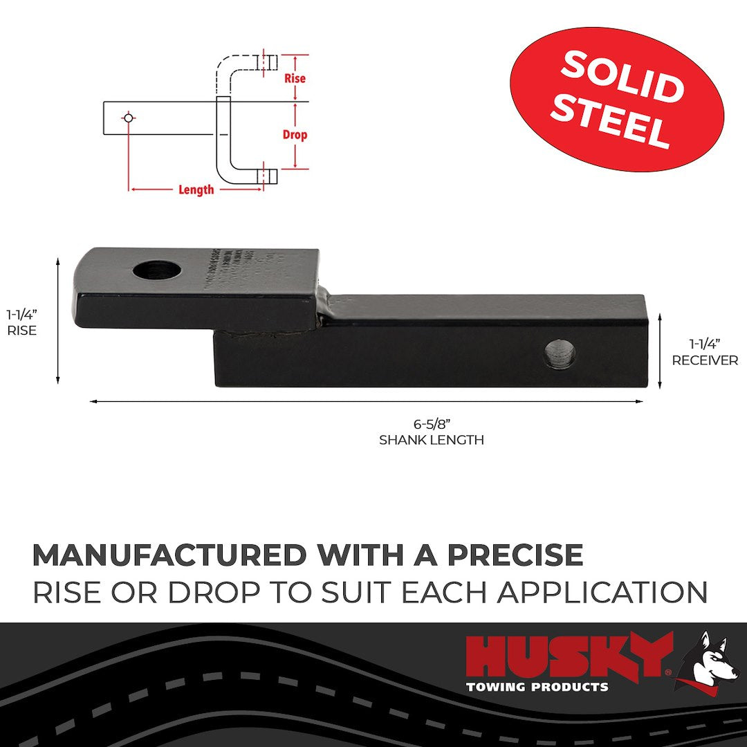 Husky Towing Without Hitch Ball Trailer Hitch Ball Mount (31341)