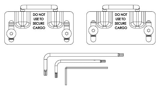 Extang 22000147 ALX Rear Bracket Kit