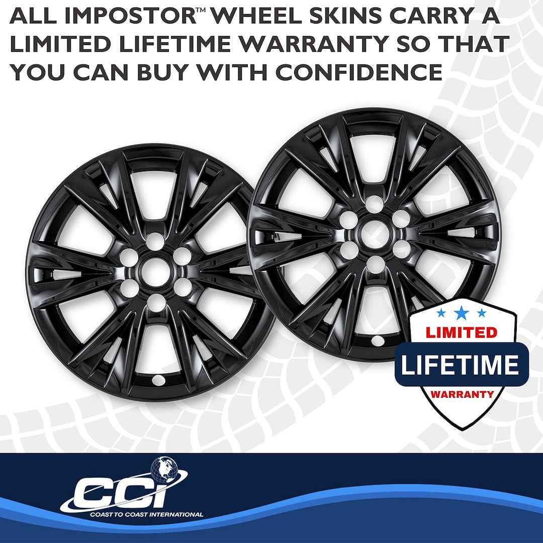 Coast To Coast IMP518BLK Gloss Black 18-Inch Skin Set