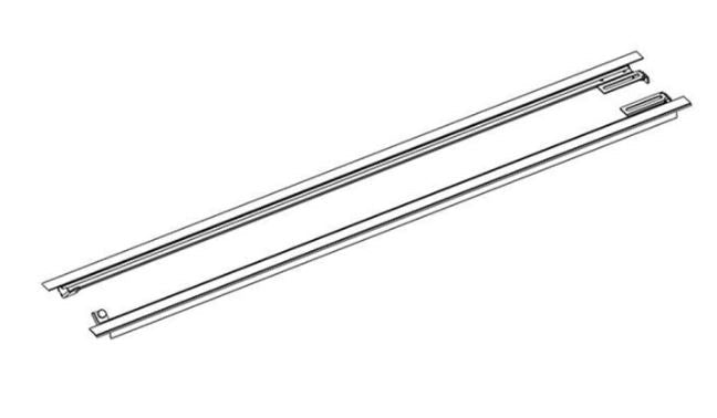 BAK Industries RAILS-448122 Tonneau Cover Rail - image 1