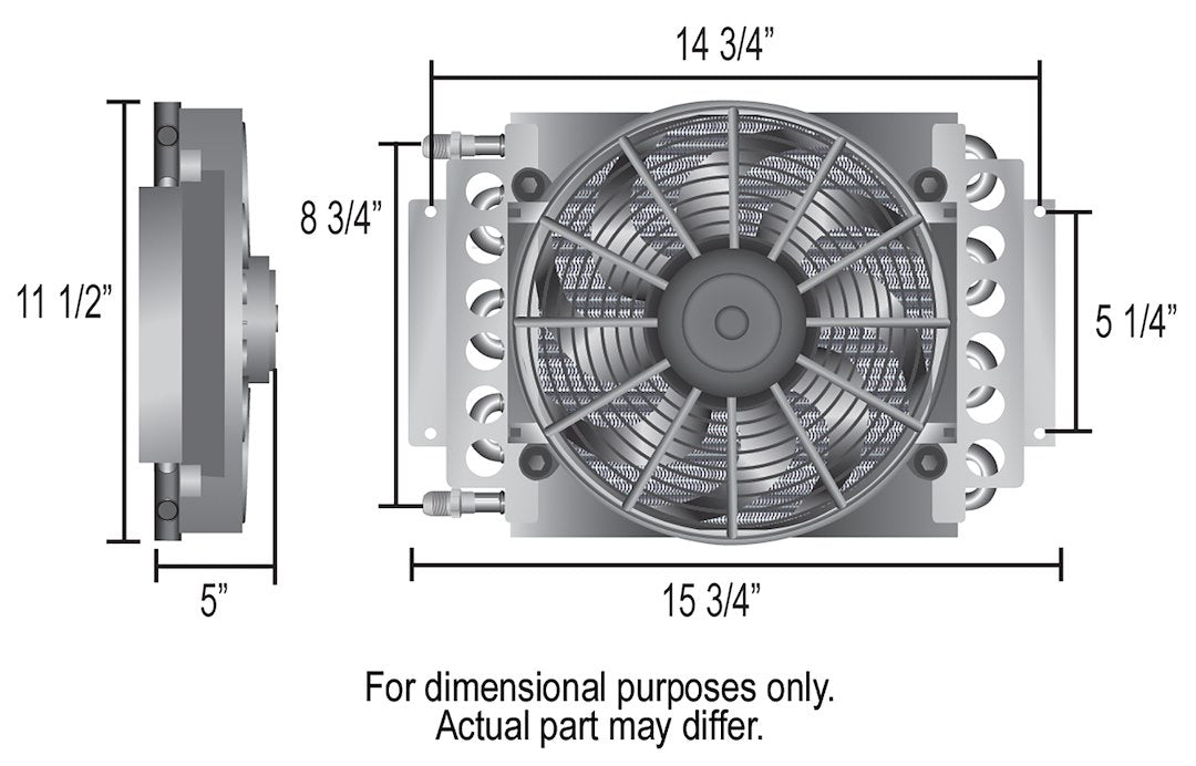 Derale 15900 Electra-Cool Remote Transmission Cooler Kit - image 3