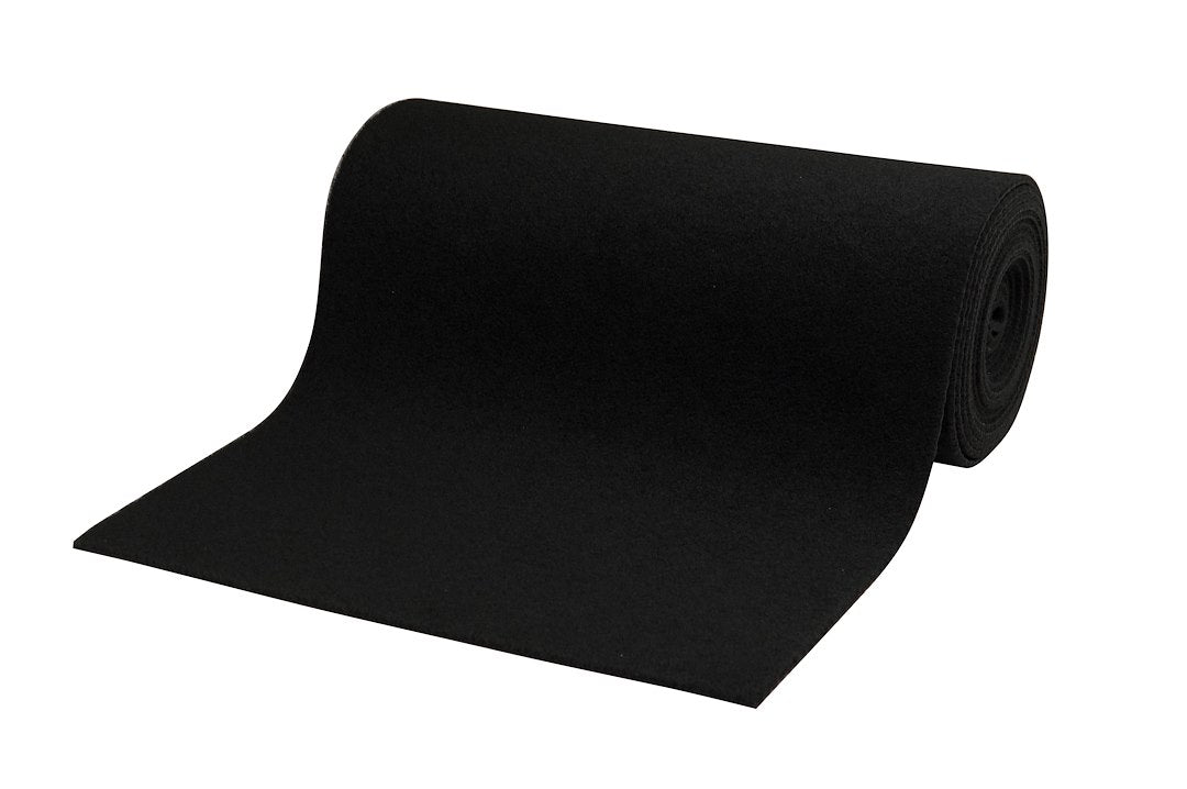 C.E. Smith Company 11349 18-Foot Black Bunk Carpet - image 1