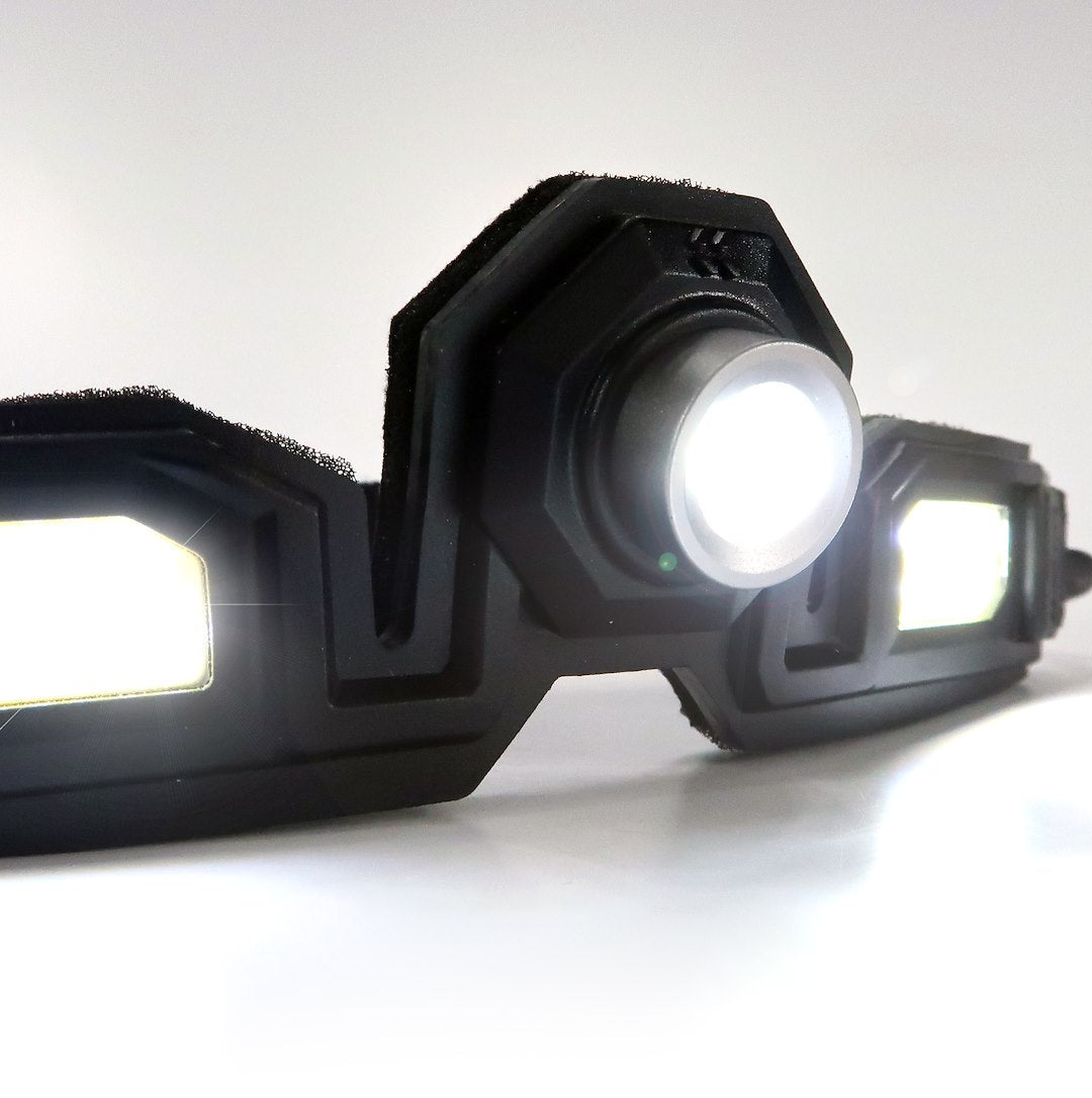 STKR Concepts 00387 FLEXIT Headlamp Pro 6.5, 650 Lumens