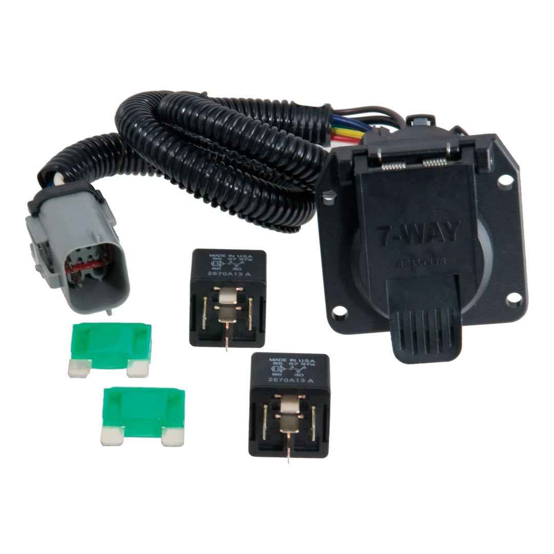 CURT 55243 Custom 7-Way RV Blade Trailer Wiring