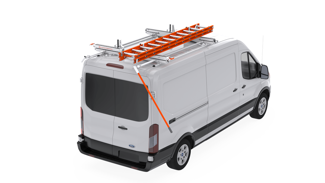 Masterack 02P142KP Uplyft Double Ladder Rack for Transit Medium Roof