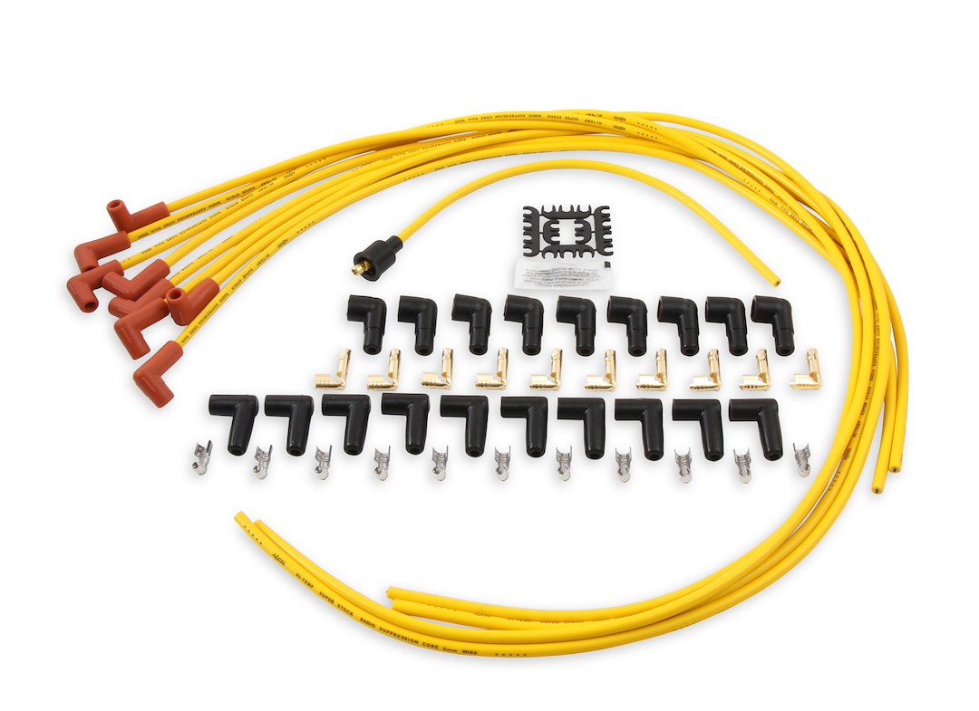 ACCEL Ignition Super Stock 4000 Series Male Spark Plug Wire Set 4041 - image 1