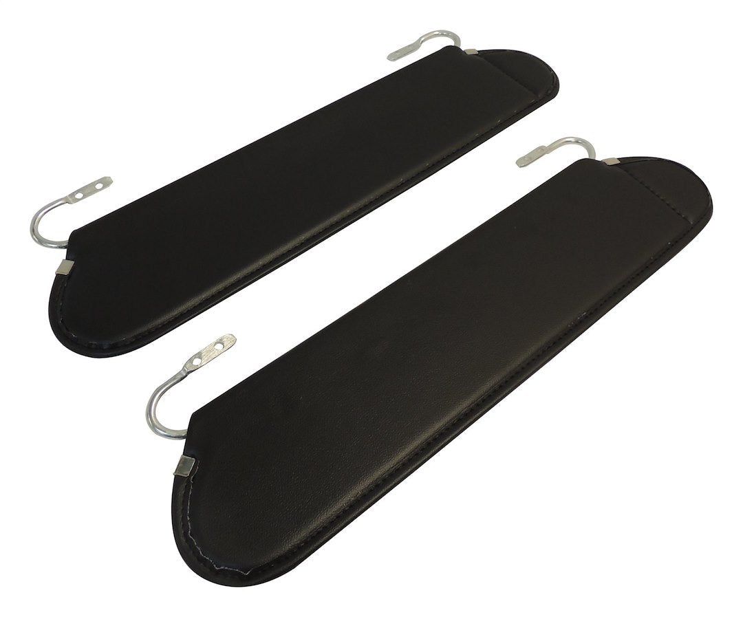 Crown Automotive RT54001 Black Sun Visor Pair - image 1
