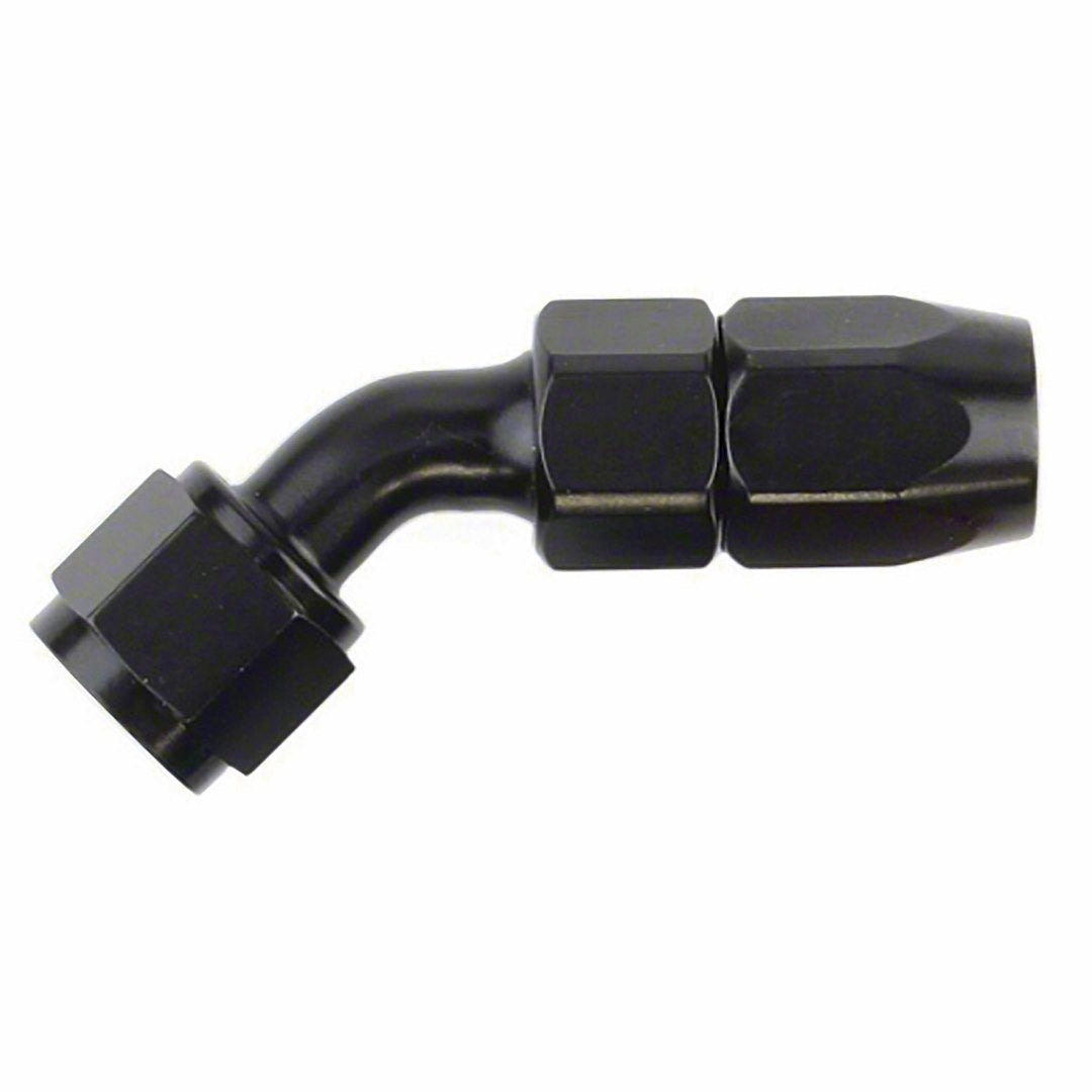 SpeedFX 510445BK Black 45-Degree -4 AN Hose End