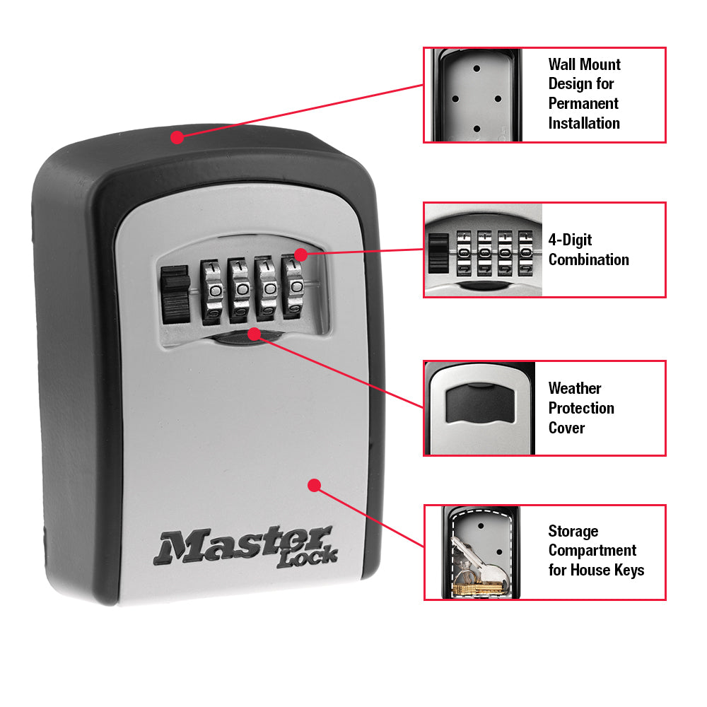 Master Lock Starter Sentry 5401d Key Storage Case - image 2