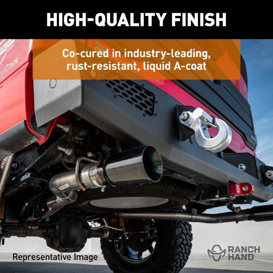 Ranch Hand MBC201BMSL Midnight Rear Bumper for Chevy HD