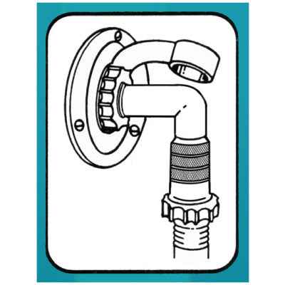 Valterra A01-2222VP RV Water Pressure Regulator - 50–55 PSI