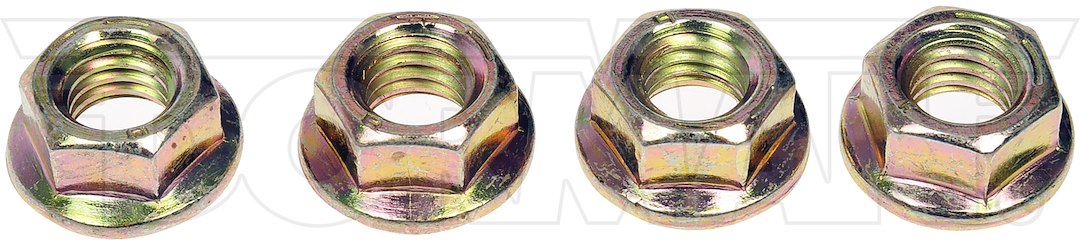 Dorman OE Solutions 962-012d Flanged Hex Nuts, Pack of 4 - image 1