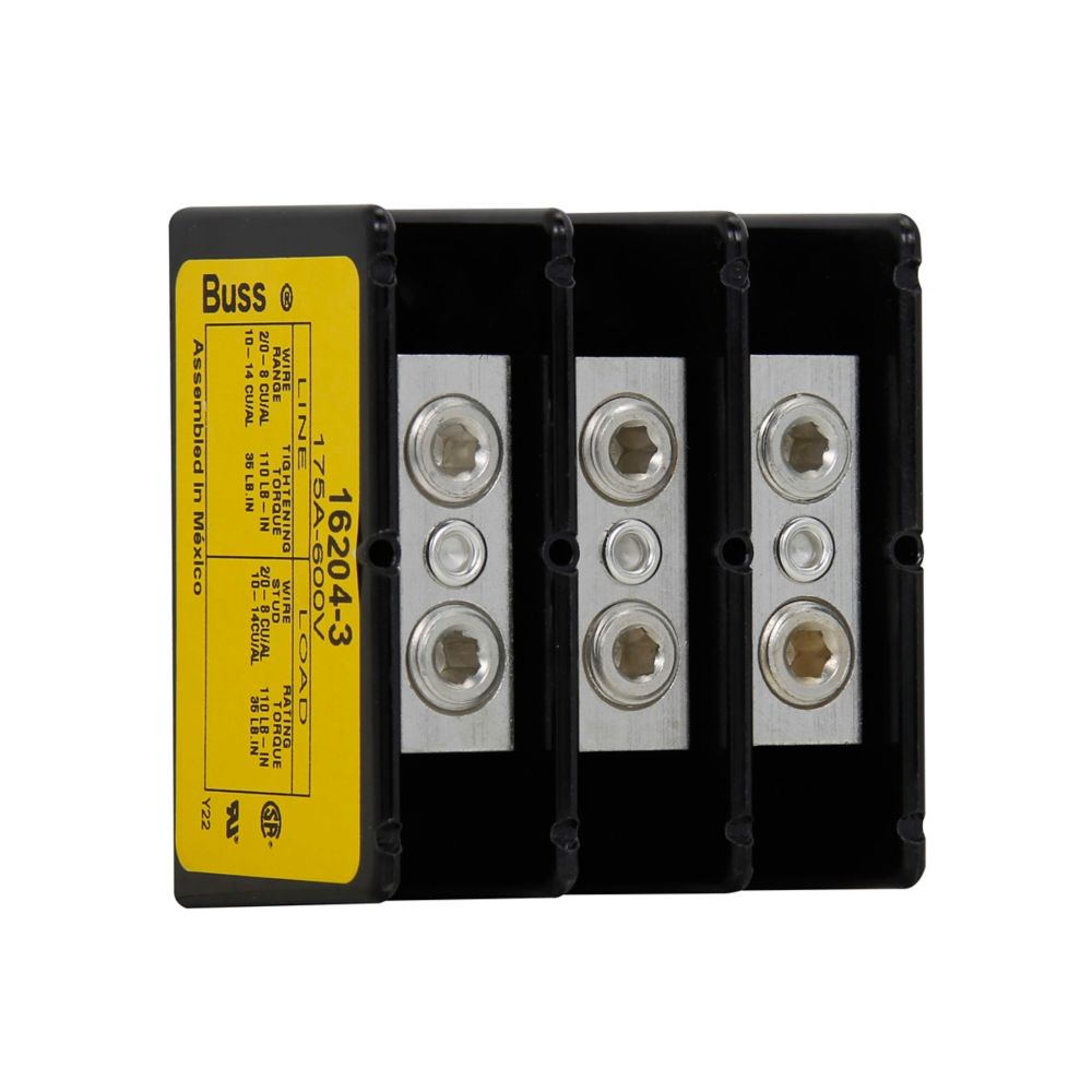 Bussman 16204-3 Wire Terminal Block - image 2