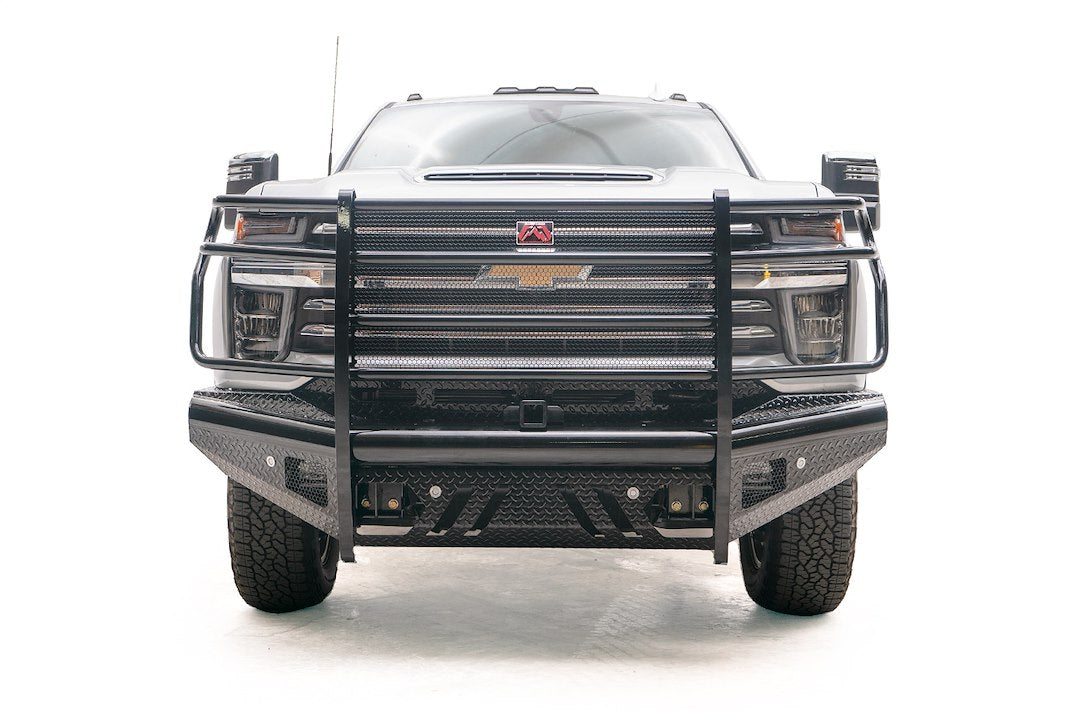 Fab Fours CH20-S4960-1 Black Steel Front Bumper
