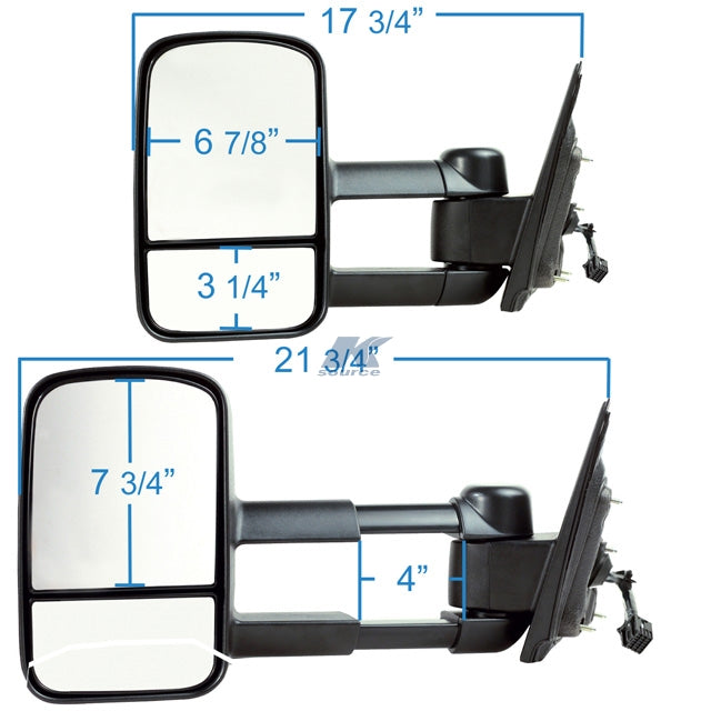 K-Source 62147-48g Exterior Towing Mirror - image 2