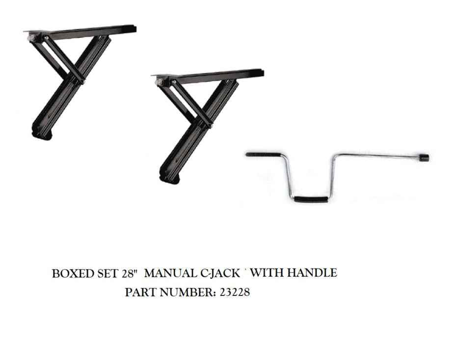 BAL RV 23228 Trailer Stabilizer Jack Stand - Cross Frame Stabilizer