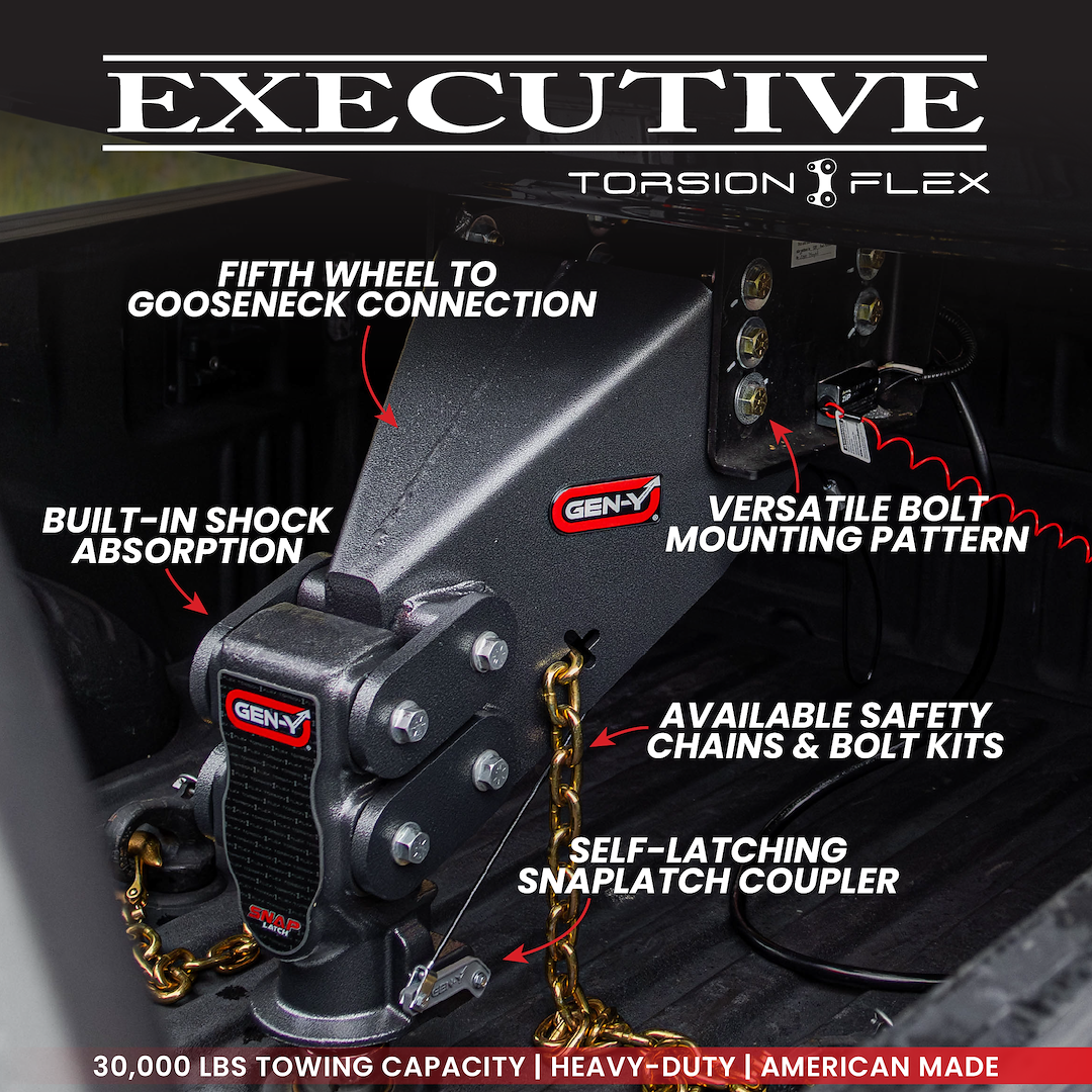 Gen-Y Hitch Gh-8056al-Brk-Bk Gooseneck Trailer Coupler - image 3