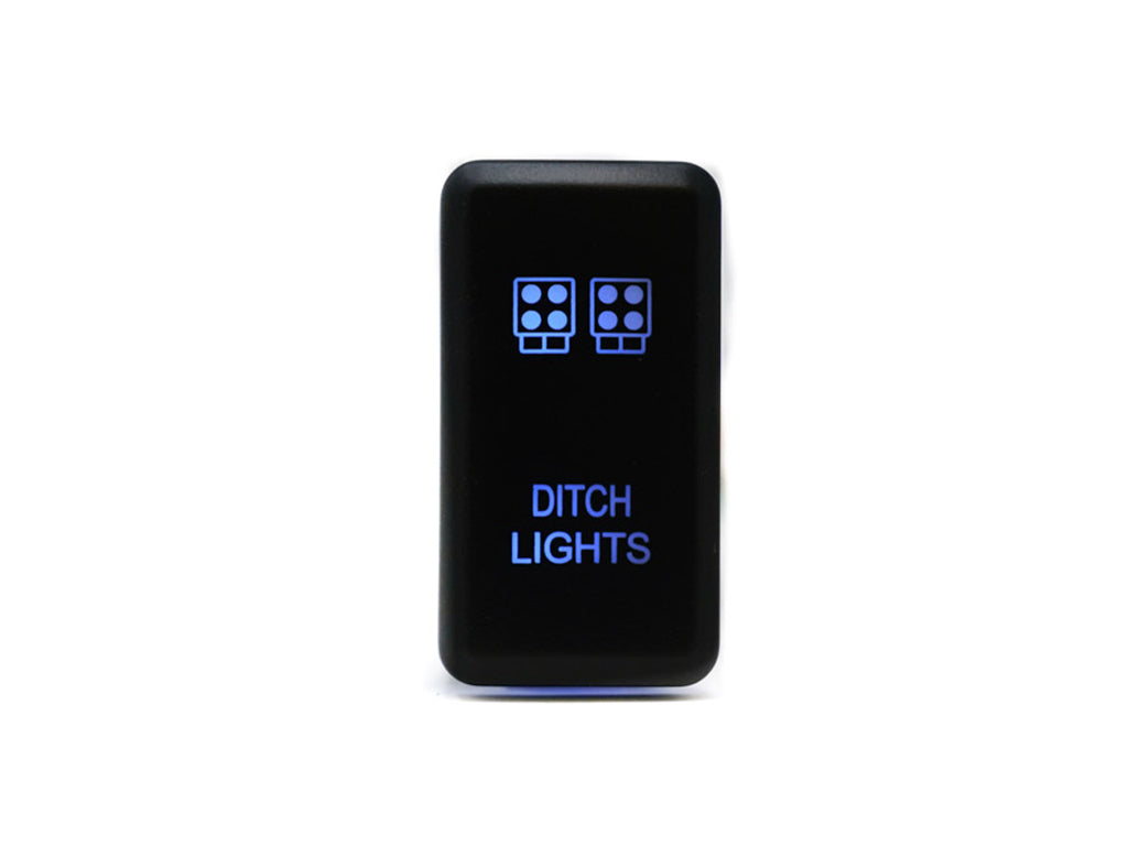 Cali Raised LED CR2392 Blue-Backlit Toyota Ditch Switch - image 1