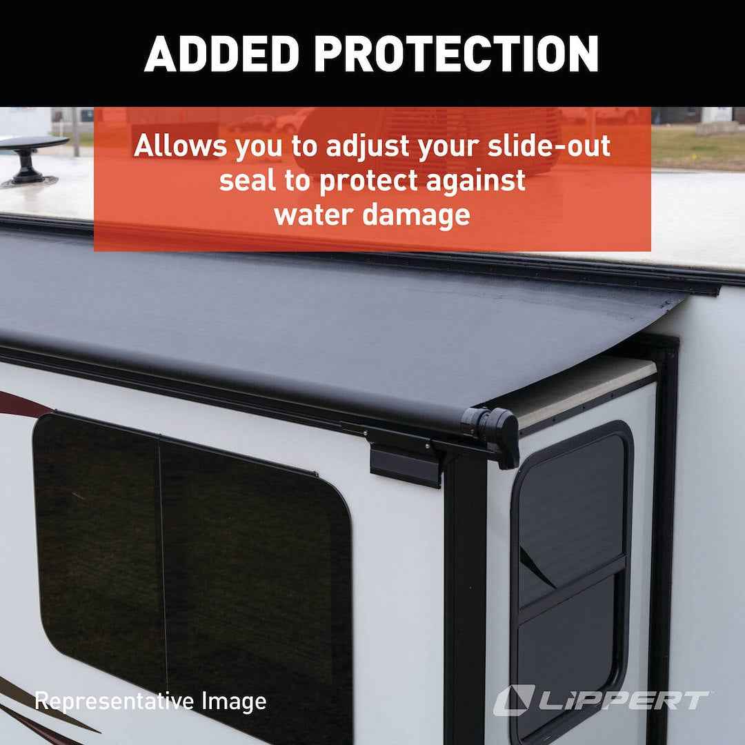 Lippert 122840 Slide-Out Stop Can - Steel