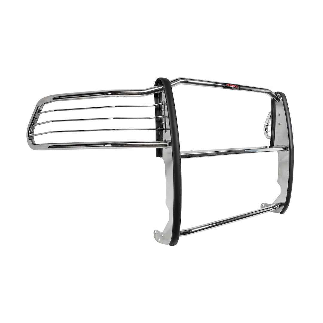 TrailFX E0011S Stainless Steel Grille Guard with Brush Guards