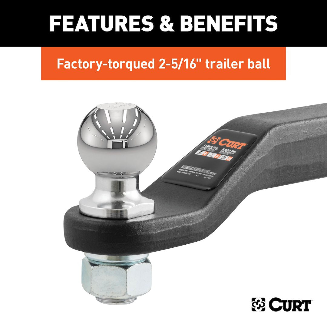 Curt 45331 Trailer Hitch Ball Mount - image 5