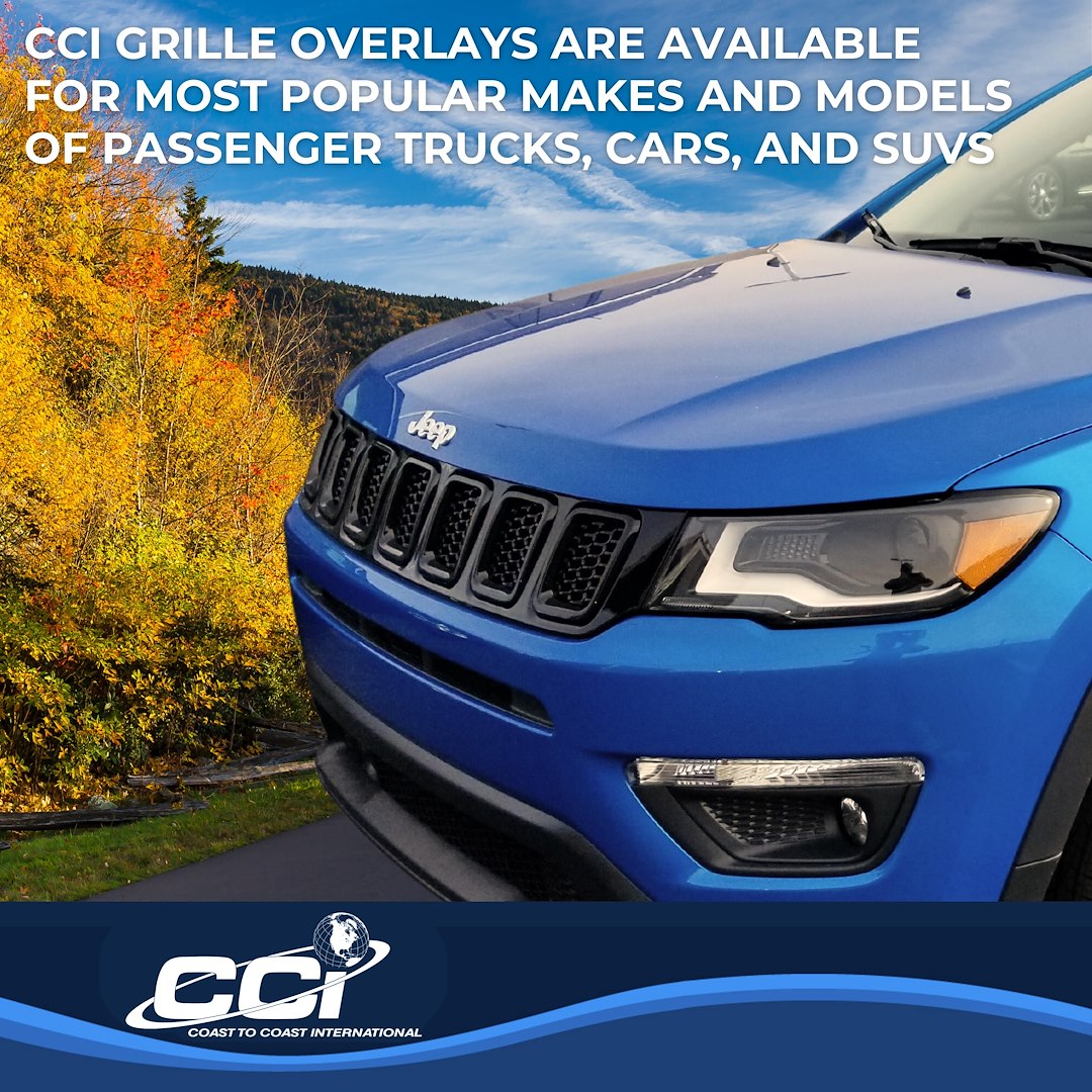 Coast To Coast GI478BLK Compass Black Mesh Grille Overlay - image 5