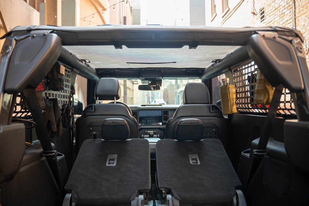 DV8 Offroad MPBR-12 Two-Door Bronco Rear MOLLE Panel