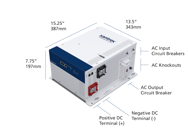 Xantrex 815-2012 Freedom SW 2000W Pure Sine Wave Inverter/Charger