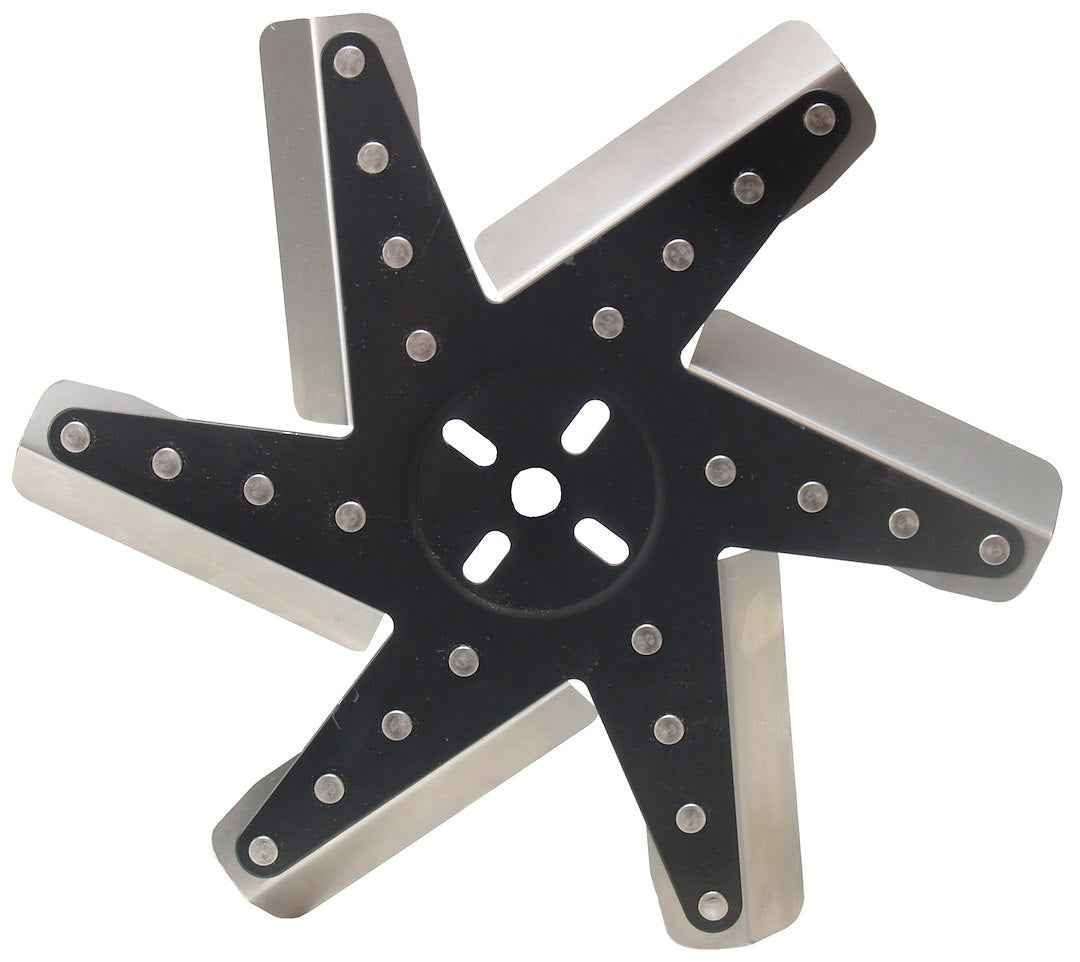 Derale 19113 Six-Blade Stainless Mechanical Flex Fan