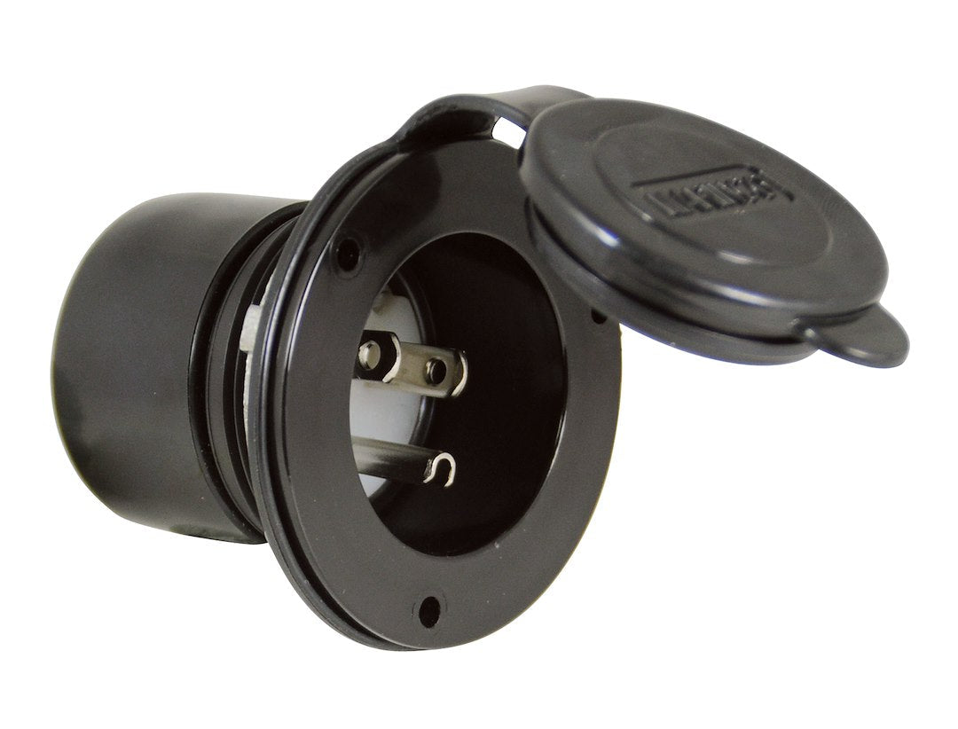 Marinco 150BBI.RV Power Inlet Port - Black