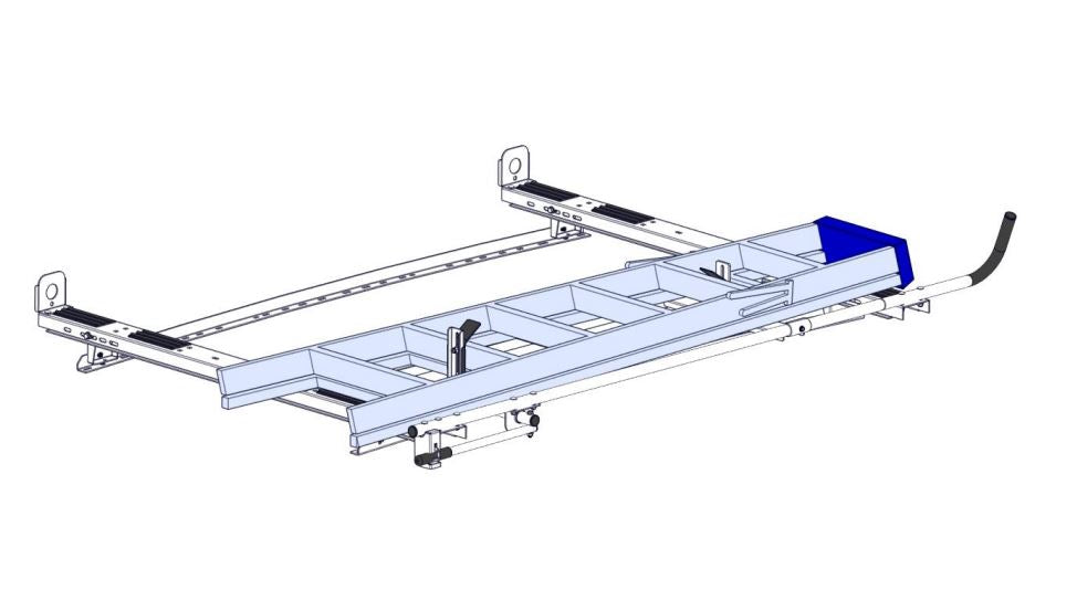Holman 4A82L Aluminum Clamp And Lock Low-Roof Mechanism