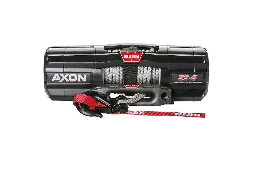 Warn 110250 12V Winch - 5500 lb, Synthetic Line